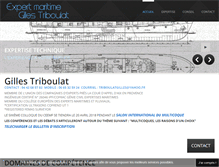 Tablet Screenshot of expertmaritime-gillestriboulat.fr